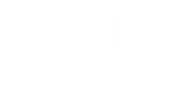 Text 'CLUB PARADISE' in white on a transparent background